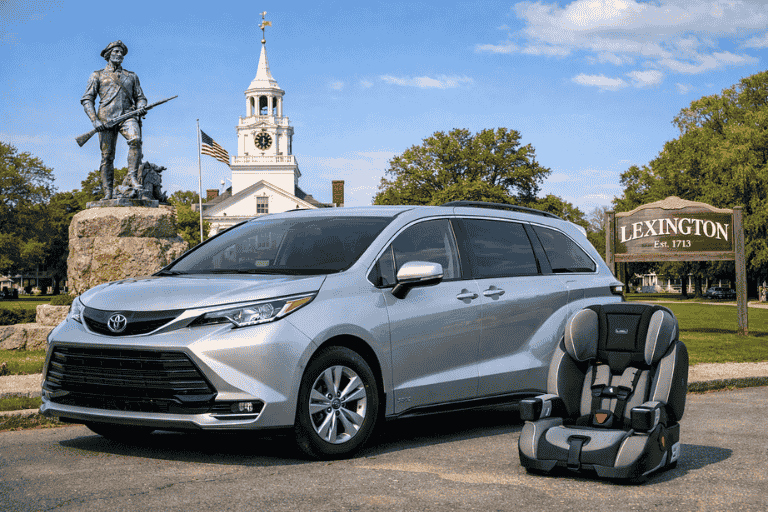 Book Your ​Lexington MA​ taxi with Minivan and Child Seat Options