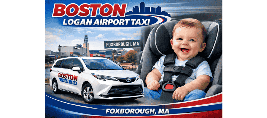 Affordable Car Ride from Foxborough, MA to Boston, MA 