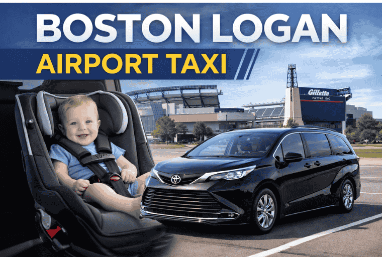 Stress-Free Travel from Boston Logan Airport to Gillette Stadium with Boston Logan Airport Taxi